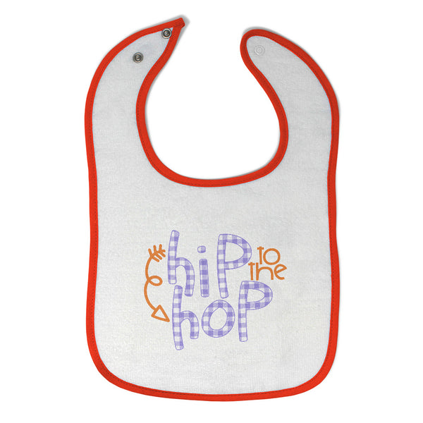 Cloth Bibs for Babies Hip to The Hop Baby Accessories Burp Cloths Cotton - Cute Rascals