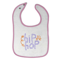 Cloth Bibs for Babies Hip to The Hop Baby Accessories Burp Cloths Cotton - Cute Rascals