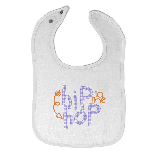 Cloth Bibs for Babies Hip to The Hop Baby Accessories Burp Cloths Cotton - Cute Rascals