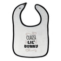 Cloth Bibs for Babies Cutest Lil Bunny Baby Accessories Burp Cloths Cotton