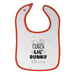 Cloth Bibs for Babies Cutest Lil Bunny Baby Accessories Burp Cloths Cotton - Cute Rascals