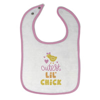 Cloth Bibs for Babies Cutest Lil Chick Baby Accessories Burp Cloths Cotton - Cute Rascals