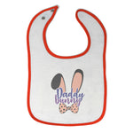 Cloth Bibs for Babies Daddy Bunny Baby Accessories Burp Cloths Cotton - Cute Rascals