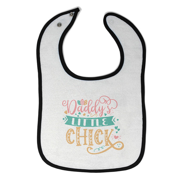 Cloth Bibs for Babies Daddy's Little Chick Baby Accessories Burp Cloths Cotton - Cute Rascals