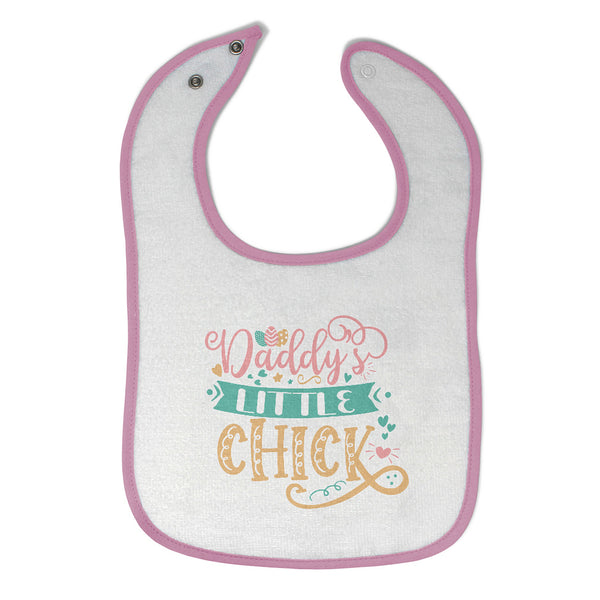 Cloth Bibs for Babies Daddy's Little Chick Baby Accessories Burp Cloths Cotton - Cute Rascals