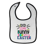 Cloth Bibs for Babies Did Some Bunny Say Easter Baby Accessories Cotton - Cute Rascals