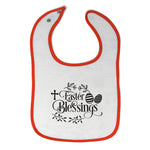 Cloth Bibs for Babies Easter Blessings Baby Accessories Burp Cloths Cotton - Cute Rascals