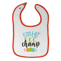 Cloth Bibs for Babies Easter Egg Champ Baby Accessories Burp Cloths Cotton - Cute Rascals