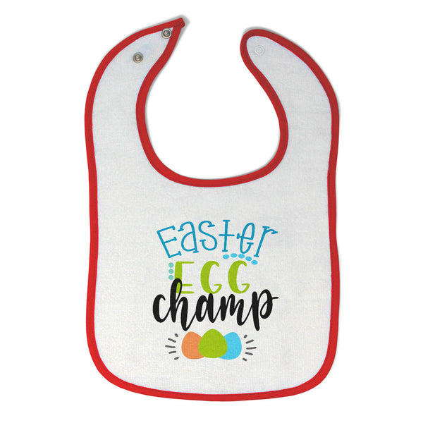 Cloth Bibs for Babies Easter Egg Champ Baby Accessories Burp Cloths Cotton - Cute Rascals