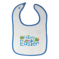 Cloth Bibs for Babies Happy Easter Baby Accessories Burp Cloths Cotton - Cute Rascals