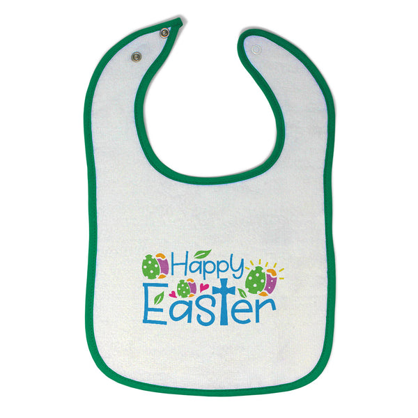 Cloth Bibs for Babies Happy Easter Baby Accessories Burp Cloths Cotton - Cute Rascals