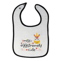 Cloth Bibs for Babies Miss Eggstremely Cute Baby Accessories Burp Cloths Cotton - Cute Rascals