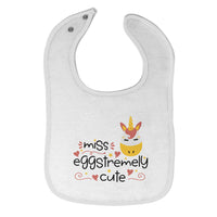 Cloth Bibs for Babies Miss Eggstremely Cute Baby Accessories Burp Cloths Cotton - Cute Rascals