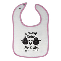 Cloth Bibs for Babies First Easter as Mr & Mrs Baby Accessories Cotton - Cute Rascals