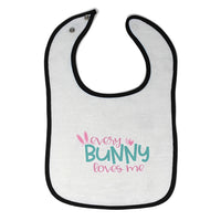 Cloth Bibs for Babies Every Bunny Loves Me Baby Accessories Burp Cloths Cotton - Cute Rascals