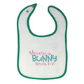 Cloth Bibs for Babies Every Bunny Loves Me Baby Accessories Burp Cloths Cotton