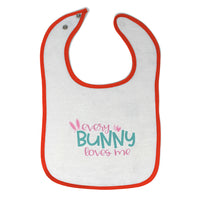 Cloth Bibs for Babies Every Bunny Loves Me Baby Accessories Burp Cloths Cotton - Cute Rascals