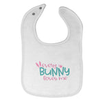 Cloth Bibs for Babies Every Bunny Loves Me Baby Accessories Burp Cloths Cotton - Cute Rascals