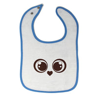 Cloth Bibs for Babies Bunny Eyes with Heart Noise Baby Accessories Cotton - Cute Rascals