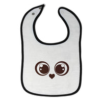 Cloth Bibs for Babies Bunny Eyes with Heart Noise Baby Accessories Cotton - Cute Rascals