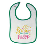 Cloth Bibs for Babies Grow Plant Bloom Baby Accessories Burp Cloths Cotton - Cute Rascals