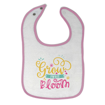 Cloth Bibs for Babies Grow Plant Bloom Baby Accessories Burp Cloths Cotton