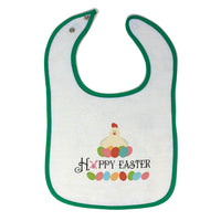 Cloth Bibs for Babies Happy Easter Chicken Eggs Baby Accessories Cotton - Cute Rascals