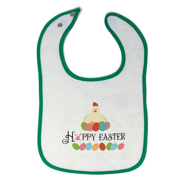 Cloth Bibs for Babies Happy Easter Chicken Eggs Baby Accessories Cotton