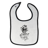 Cloth Bibs for Babies Happy Easter Cest Baby Accessories Burp Cloths Cotton - Cute Rascals