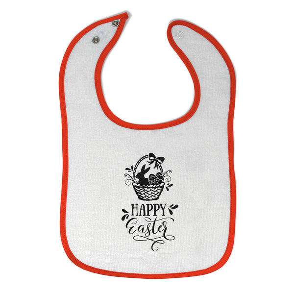 Cloth Bibs for Babies Happy Easter Cest Baby Accessories Burp Cloths Cotton - Cute Rascals