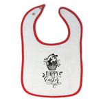 Cloth Bibs for Babies Happy Easter Cest Baby Accessories Burp Cloths Cotton - Cute Rascals