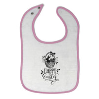 Cloth Bibs for Babies Happy Easter Cest Baby Accessories Burp Cloths Cotton - Cute Rascals