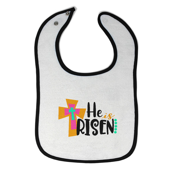 Cloth Bibs for Babies He Is Risen Baby Accessories Burp Cloths Cotton - Cute Rascals