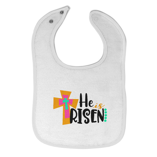 Cloth Bibs for Babies He Is Risen Baby Accessories Burp Cloths Cotton - Cute Rascals