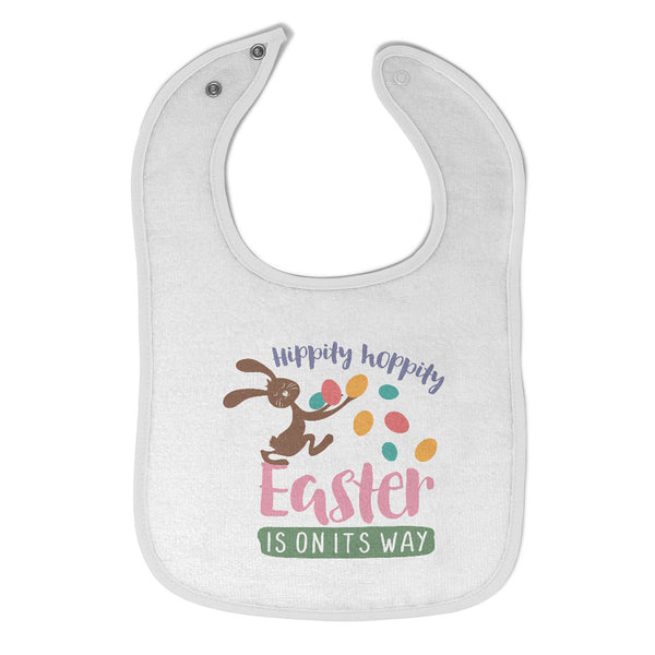 Cloth Bibs for Babies Hippity Hoppity Easter Is on Its Way Baby Accessories - Cute Rascals