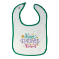 Cloth Bibs for Babies Hope Spring Eternal Baby Accessories Burp Cloths Cotton