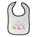 Cloth Bibs for Babies Happy Easter Rabbits Baby Accessories Burp Cloths Cotton - Cute Rascals