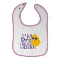 Cloth Bibs for Babies I'M Here for The Chicks Baby Accessories Cotton - Cute Rascals