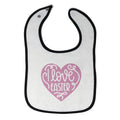 Cloth Bibs for Babies I Love Easter Baby Accessories Burp Cloths Cotton