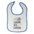 Cloth Bibs for Babies I Said Carats Not Carrots Baby Accessories Cotton - Cute Rascals