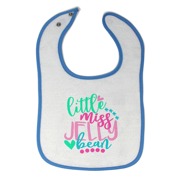 Cloth Bibs for Babies Little Miss Jelly Bean Baby Accessories Burp Cloths Cotton - Cute Rascals