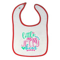 Cloth Bibs for Babies Little Miss Jelly Bean Baby Accessories Burp Cloths Cotton