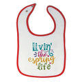 Cloth Bibs for Babies Living The Spring Life Baby Accessories Burp Cloths Cotton