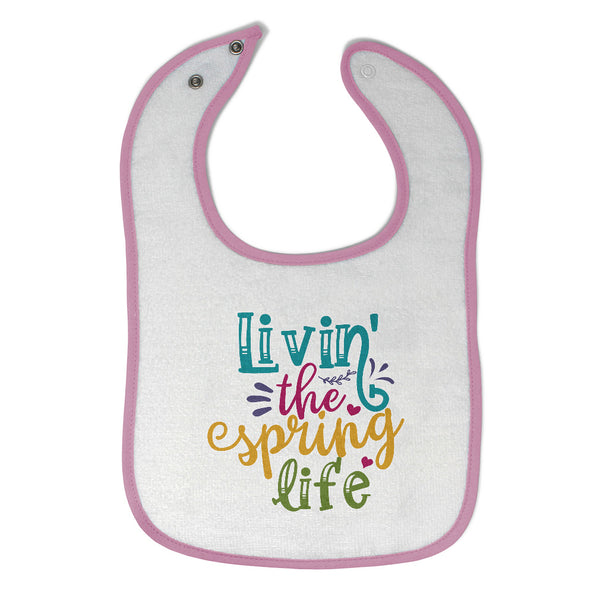 Cloth Bibs for Babies Living The Spring Life Baby Accessories Burp Cloths Cotton - Cute Rascals