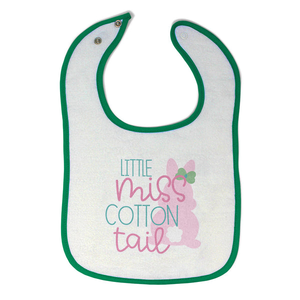 Cloth Bibs for Babies Little Miss Cotton Tail Baby Accessories Cotton - Cute Rascals