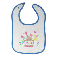 Cloth Bibs for Babies My First Easter Baby Accessories Burp Cloths Cotton - Cute Rascals