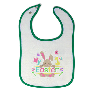 Cloth Bibs for Babies My First Easter Baby Accessories Burp Cloths Cotton