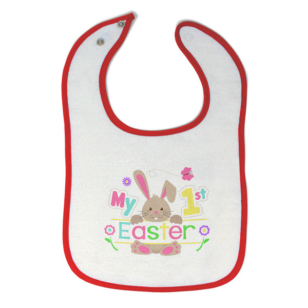 Cloth Bibs for Babies My First Easter Baby Accessories Burp Cloths Cotton - Cute Rascals