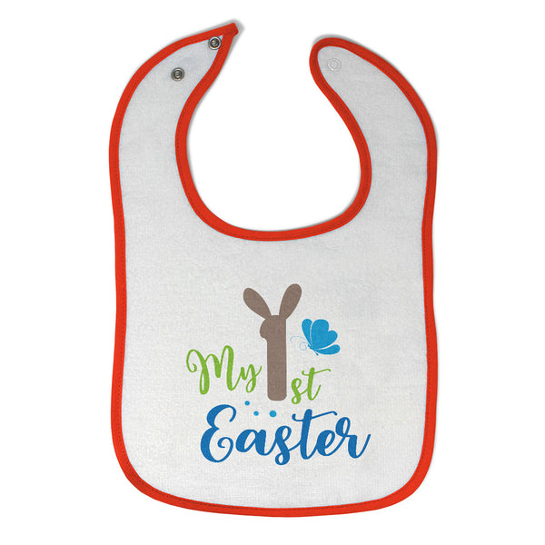 Cloth Bibs for Babies My 1St Easter Baby Accessories Burp Cloths Cotton - Cute Rascals