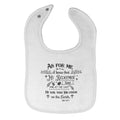 Cloth Bibs for Babies My Redeemer and Last Will Take Stand on The Earth Cotton